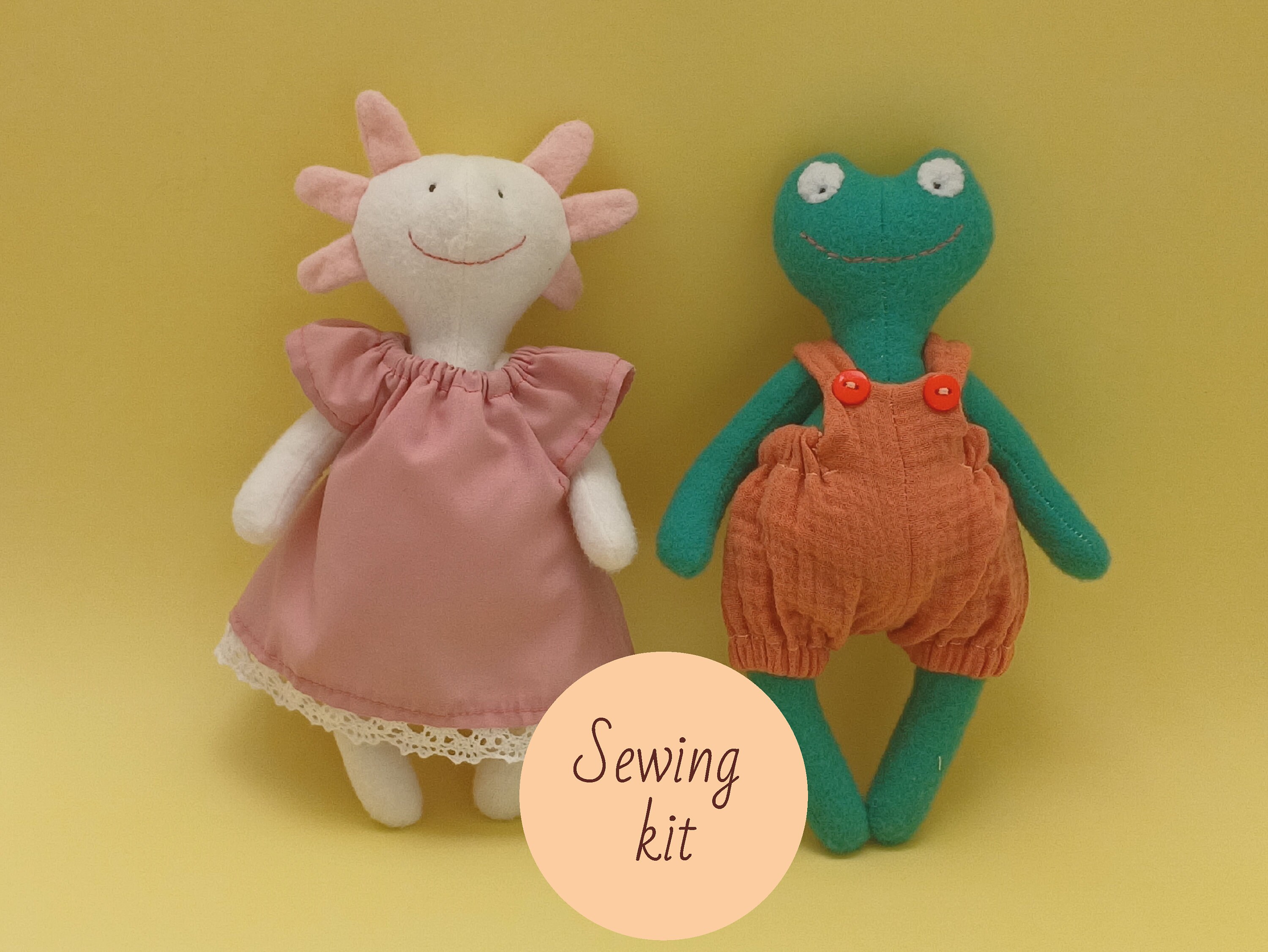 Chicken Crochet Kit, Chicken Amigurumi Kit, Stuffed Animal Kit