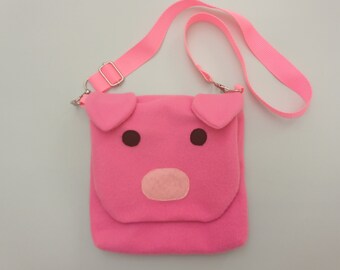 Schweinetasche, Tiertasche, Schnittmuster und Nähanleitung als PDF