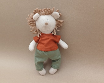 Leeuw met kleding Naaipatroon en tutorial PDF