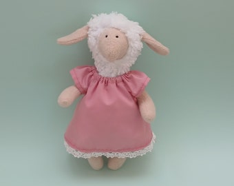 Sheep in dress Sewing pattern and tutorial PDF