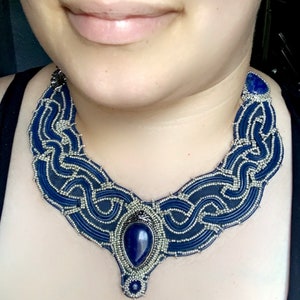 Swimming in blue | Lapis Lazuli Necklace