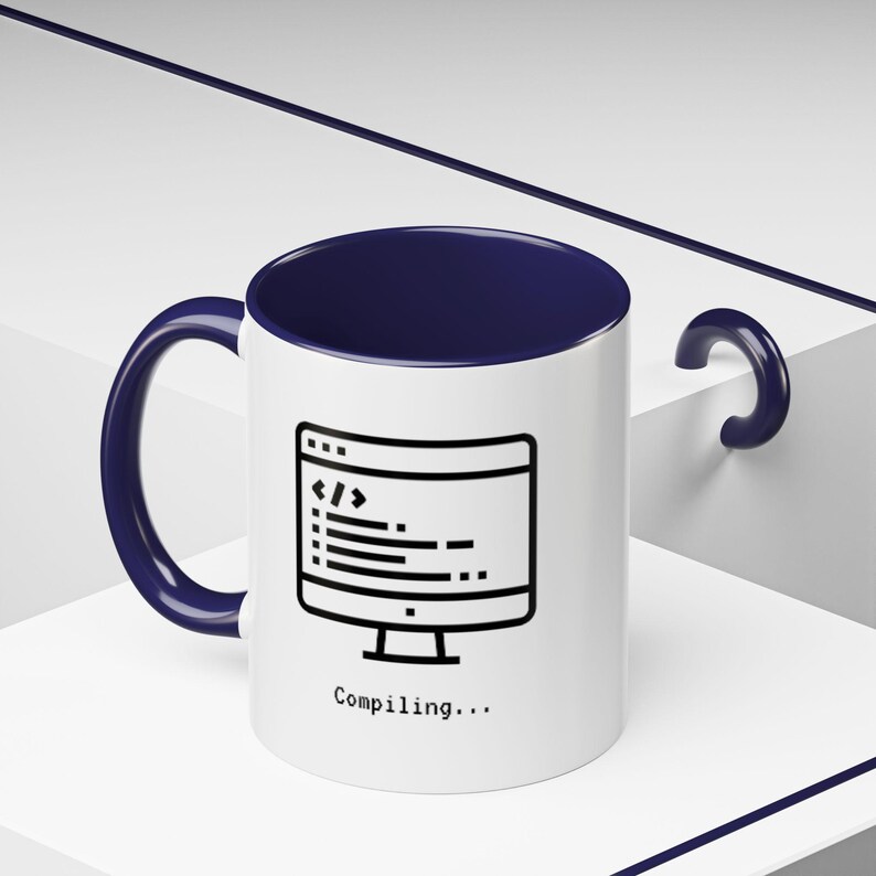 Programmer Coffee Mug, Coding Mug, Compiling Mug, Developer Gift, Tech Coffee Cup, Coder Desk Mug image 12