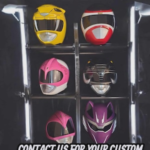Aangepaste Power Ranger-helm - op bestelling gemaakt