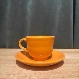 Homer Laughin Fiesta Tea Cup Sets - multiple colors to choose from! Vintage kitchenware!