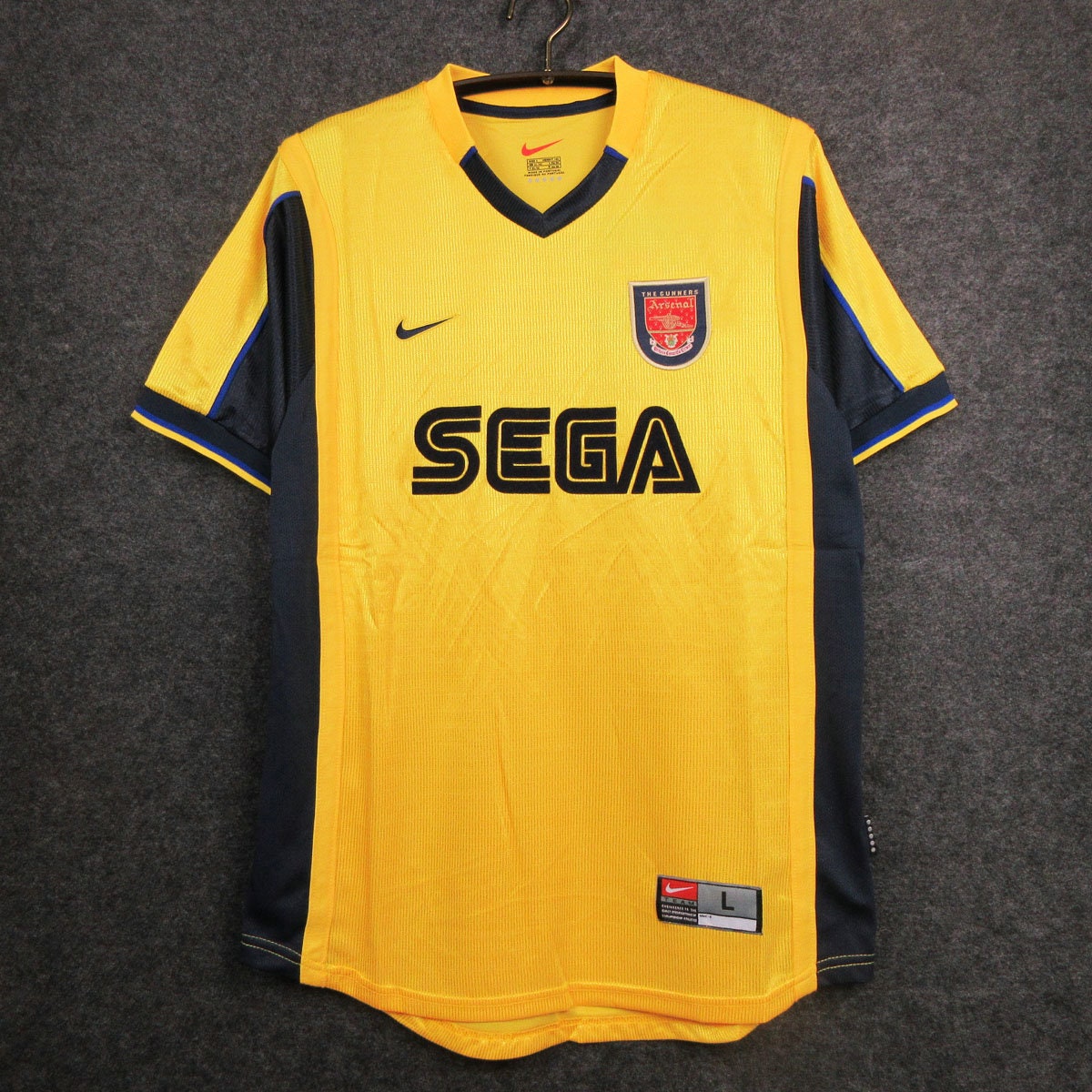 1990-92 Arsenal home jersey - L • RB - Classic Soccer Jerseys