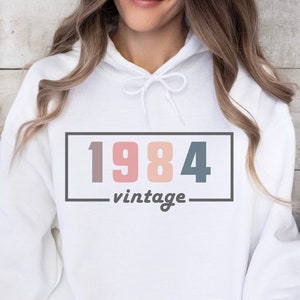 40th Birthday Shirt, Vintage 1984 Shirt, 40th Birthday Gift For Women, 40th Birthday Gift For Men, 40th bday Friend, 40th Birthday Woman
