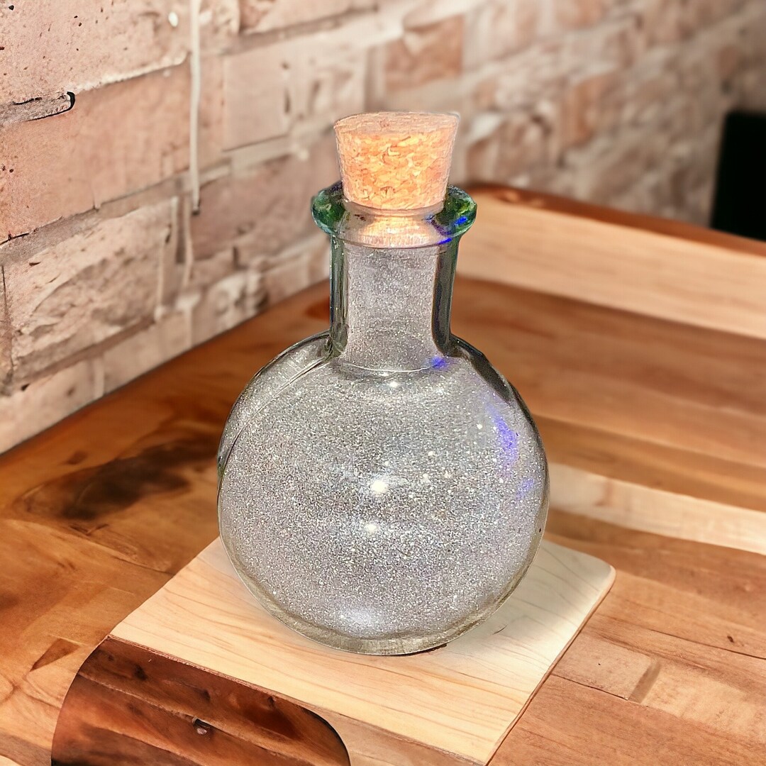Specular Hematite Dust in Potion Bottle Etsy