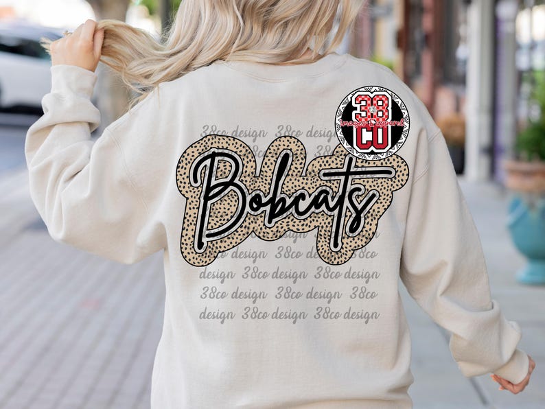Bobcat Png, Boho, Team Spirit Png, Mascot Png, Retro Mascot Png ...