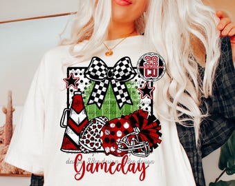 Día de juego rojo y negro png, espíritu de equipo png, temporada de fútbol png, mamá animadora png, vamos equipo png, fútbol png, escuela secundaria png, casco de lunares
