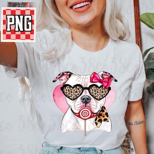 Valentine pitbull png, pitbull love png, cute dog png, leopard pitbull png, pitbull mama png, pitbull grandma png, brush strokes png