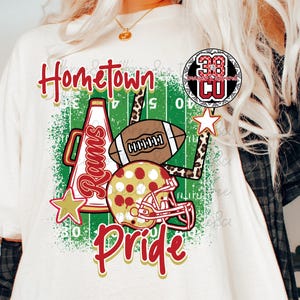 football gameday png, team spirit png, custom mascot png, retro mascot, go hometown png, doodle design png, custom high school png, rams png