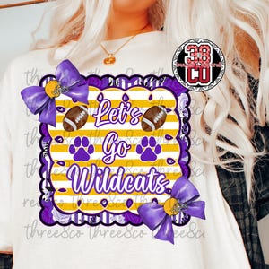 Purple and gold football png,  football design png, brush stroke png, football helmet png, football fan coquette bow png, preppy png