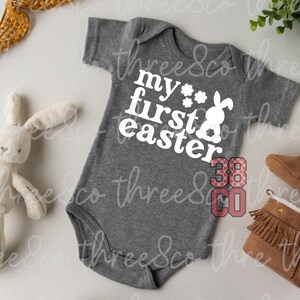 My First Easter PNG, baby&#39;s 1st png, Easter design for baby, sublimation file for Easter, Easter bunny png, my first png, Easter baby png