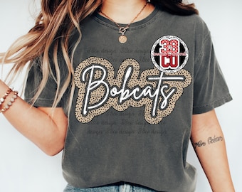 bobcat png, boho, team spirit png, mascot png, retro mascot png,  gameday design png, neutral sports color png, high school, middle school