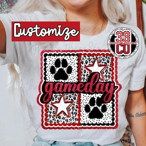 Escola personalizada png, design retrô png, esportes personalizados png, manchas de dálmata png, vamos lá png, estampa de leopardo png, escola personalizada png, personalizar