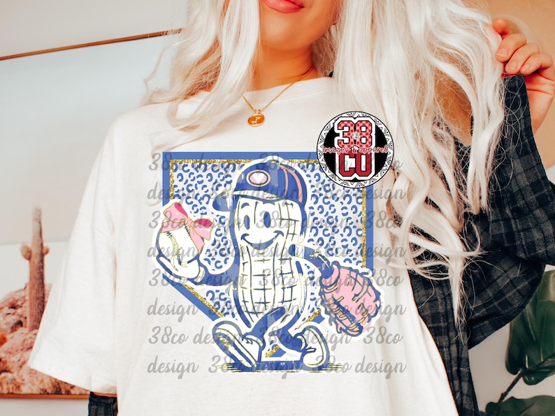 Baseball Brush Strokes PNG, coquette bow, teach my kids png, baseball season png, baseball season, vintage baseball, funny baseball image 1