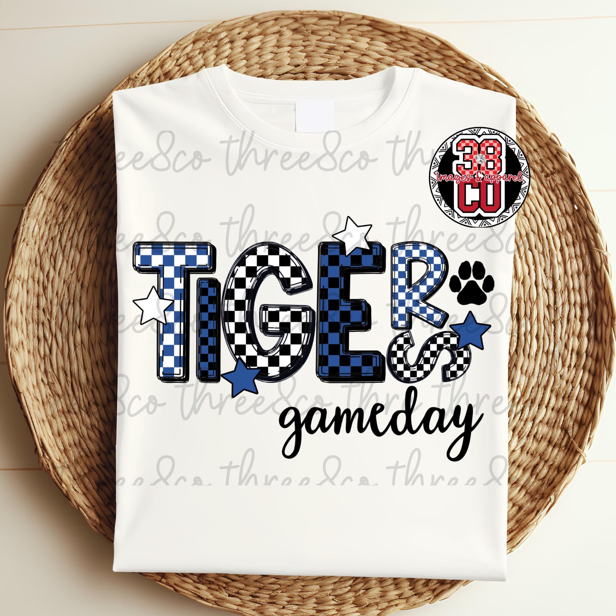 Gameday Tiger Acrylic Mascot Ornament main image 0