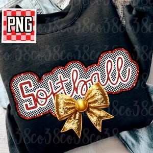 Faux sequin softball png, custom softball sublimation, softball season png, softball team png, sequin sports png, faux glitter png, sequin