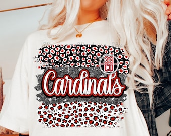 mascota negra y roja día de juego png, pájaro cardenal, espíritu de equipo png, día de juego png, espíritu escolar png, mascota con estampado de leopardo, orgullo escolar
