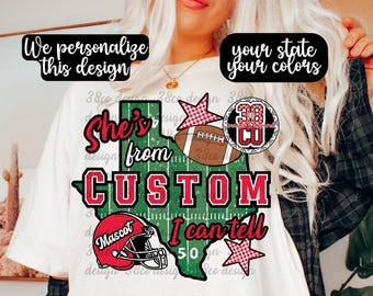Custom football team png, custom state outline png, custom city png, custom school spirit png, custom school png, custom gameday png