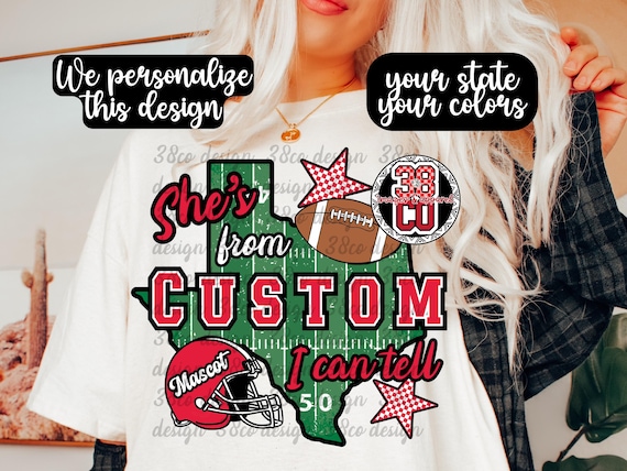 Custom football team png, custom state outline png, custom city png, custom school spirit png, custom school png, custom gameday png