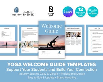 Yoga Website Template: Prebuilt Health & Fitness (Multi-Page Google Site)