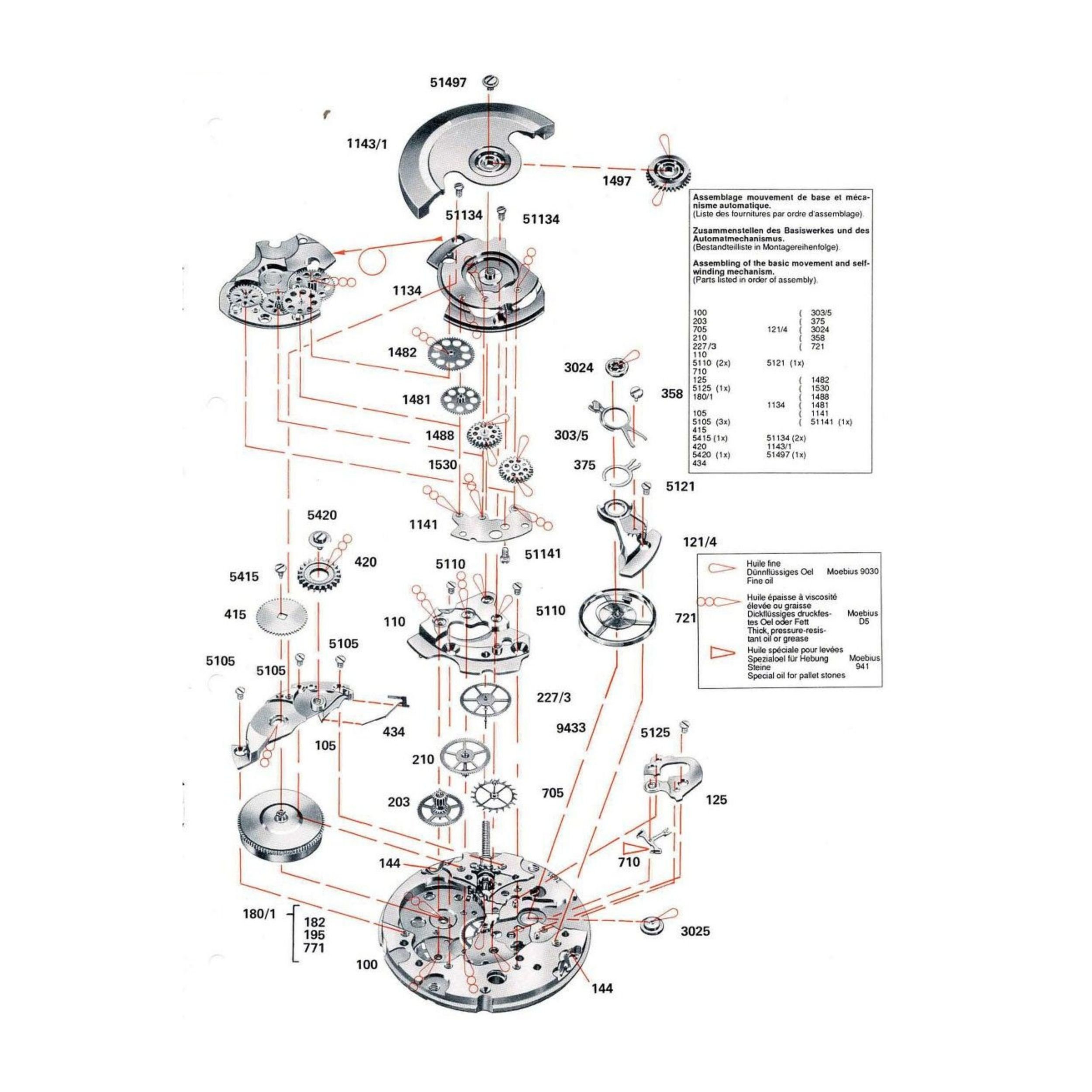 Clock Mechanism Digital Print, Clock Technical Drawing, Poster for Wall ...