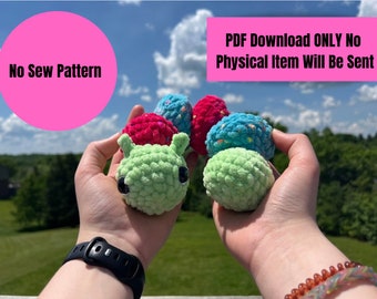 Charlotte the Popping Caterpillar Crochet Pattern
