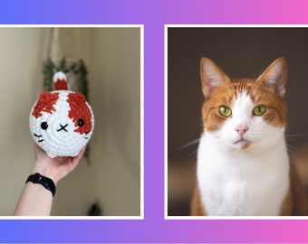 Custom Crochet Loaf Cat