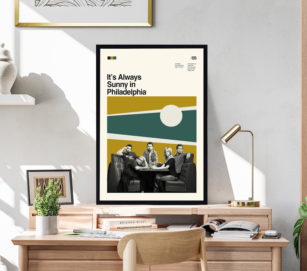 It S Always Sunny In Philadelphia Poster Minimalist Art Etsy It S Always Sunny In Philadelphia Poster Minimalist Art Etsy