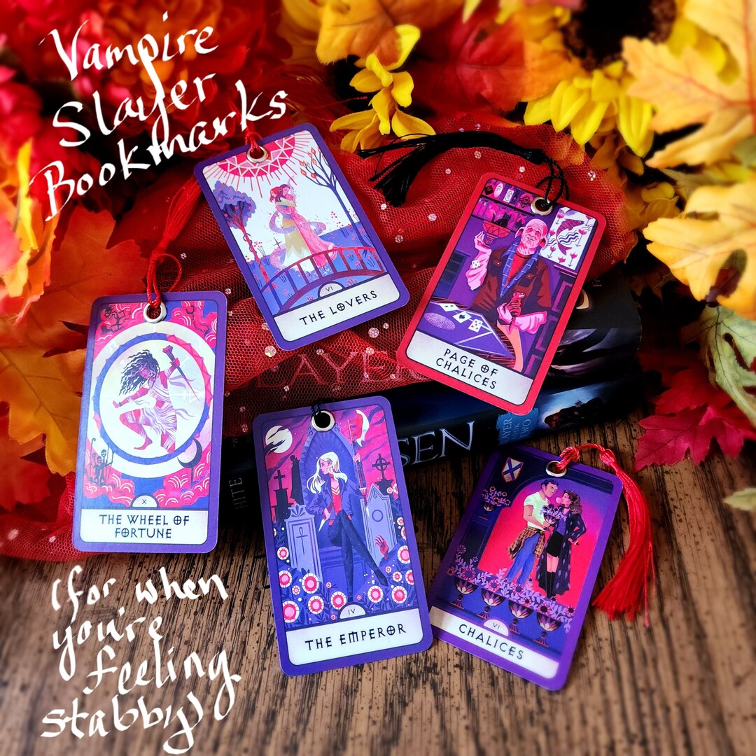 Vampire Slayer Bookmarks - Mystery Pack of Three Buffy the Vampire ...