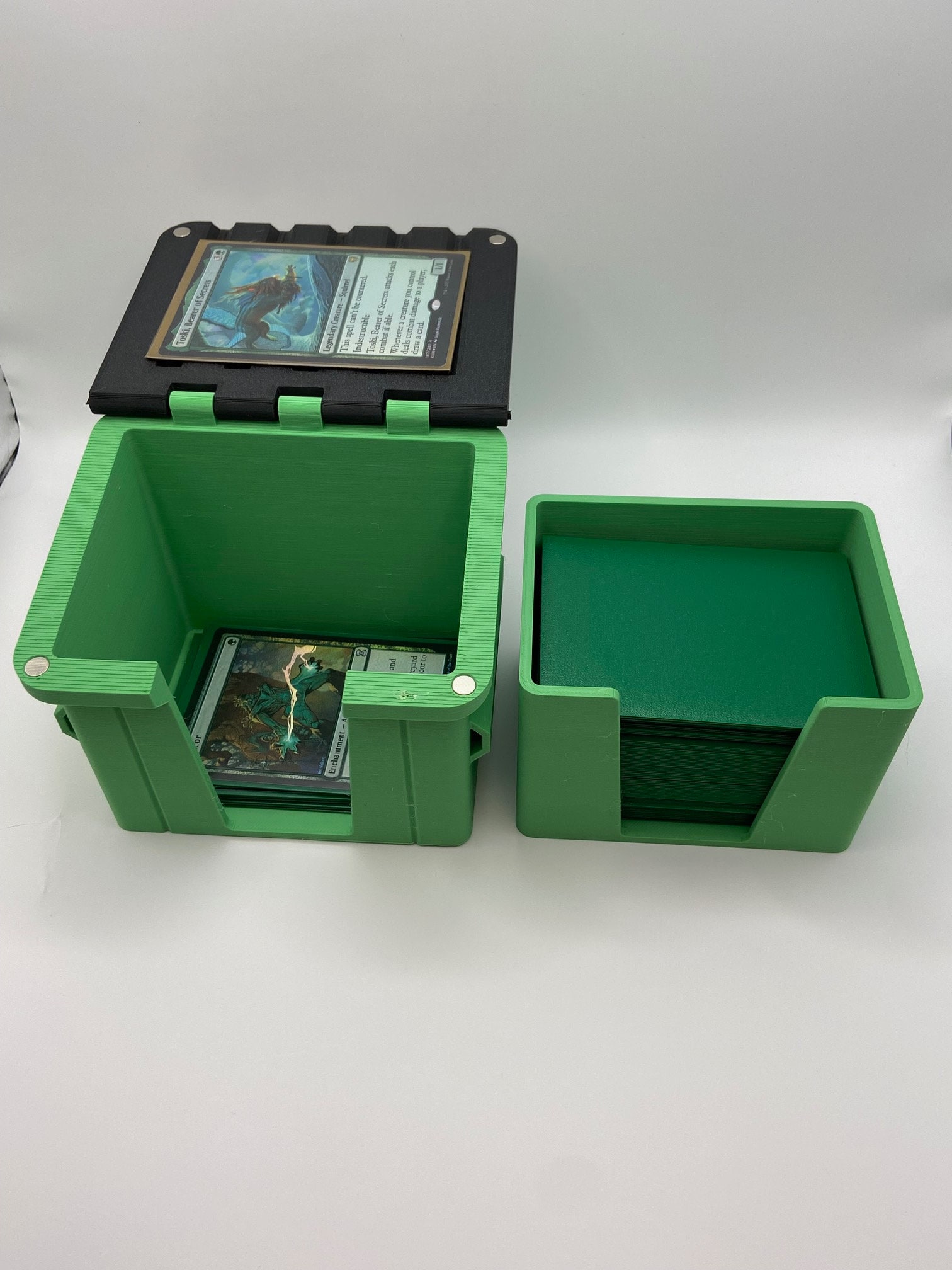 Deck Box Commander Deck Box TCG EDH Mtg Deck Box MTG Magic the Gathering Pokemon Trading Card