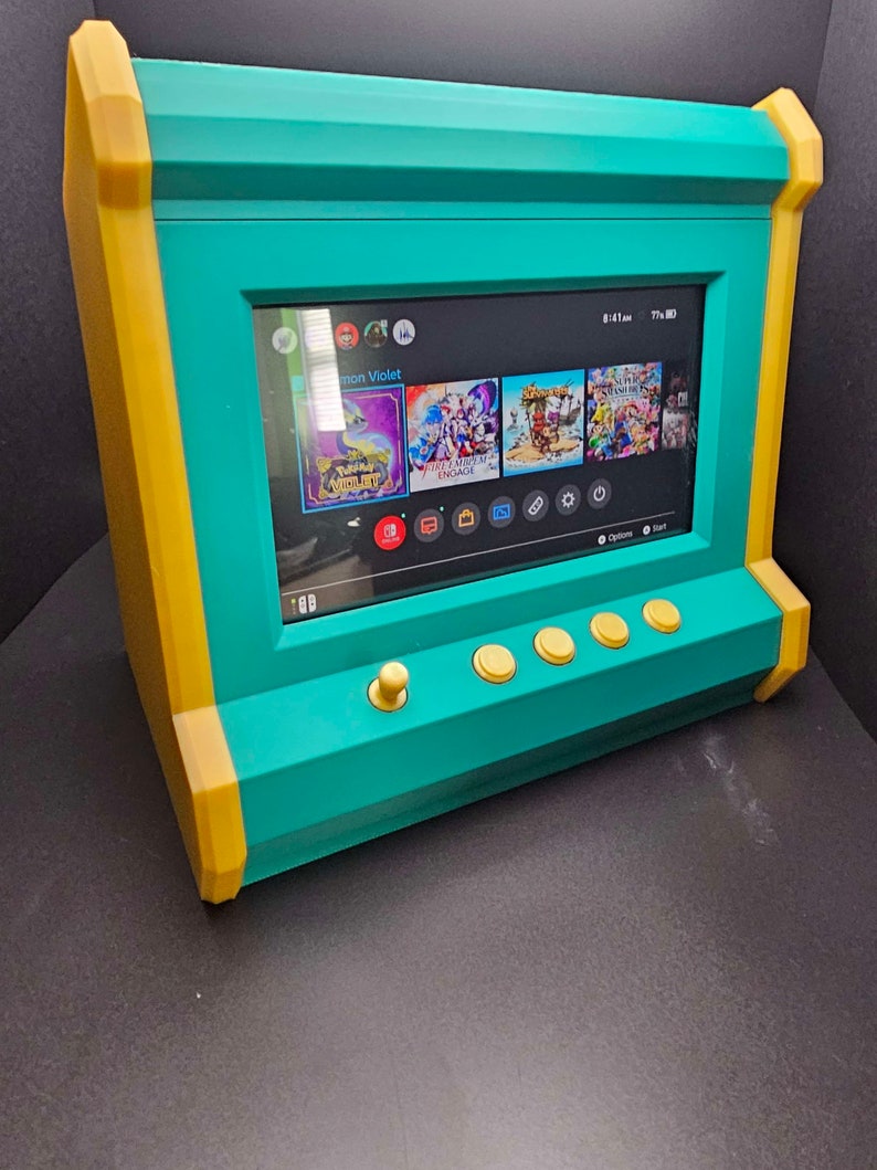 Nintendo Switch Arcade Holder / Nintendo Accessory / Custom Gift Etsy