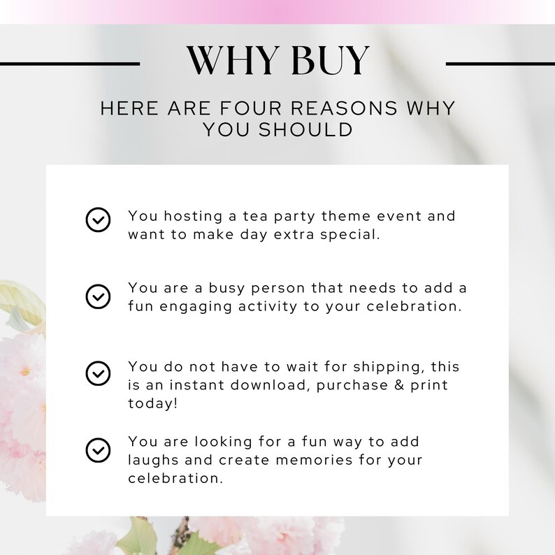 Tea Party Etiquette Game Printable Ladies Afternoon Tea Party Theme for