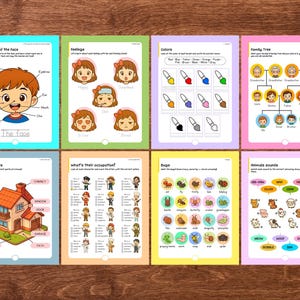 Worksheets ESL English for kids, Grammar Vocabulary, nouns & verbs, Grammar Exercise Printable, First Grade Reading Comprehension, Workbook