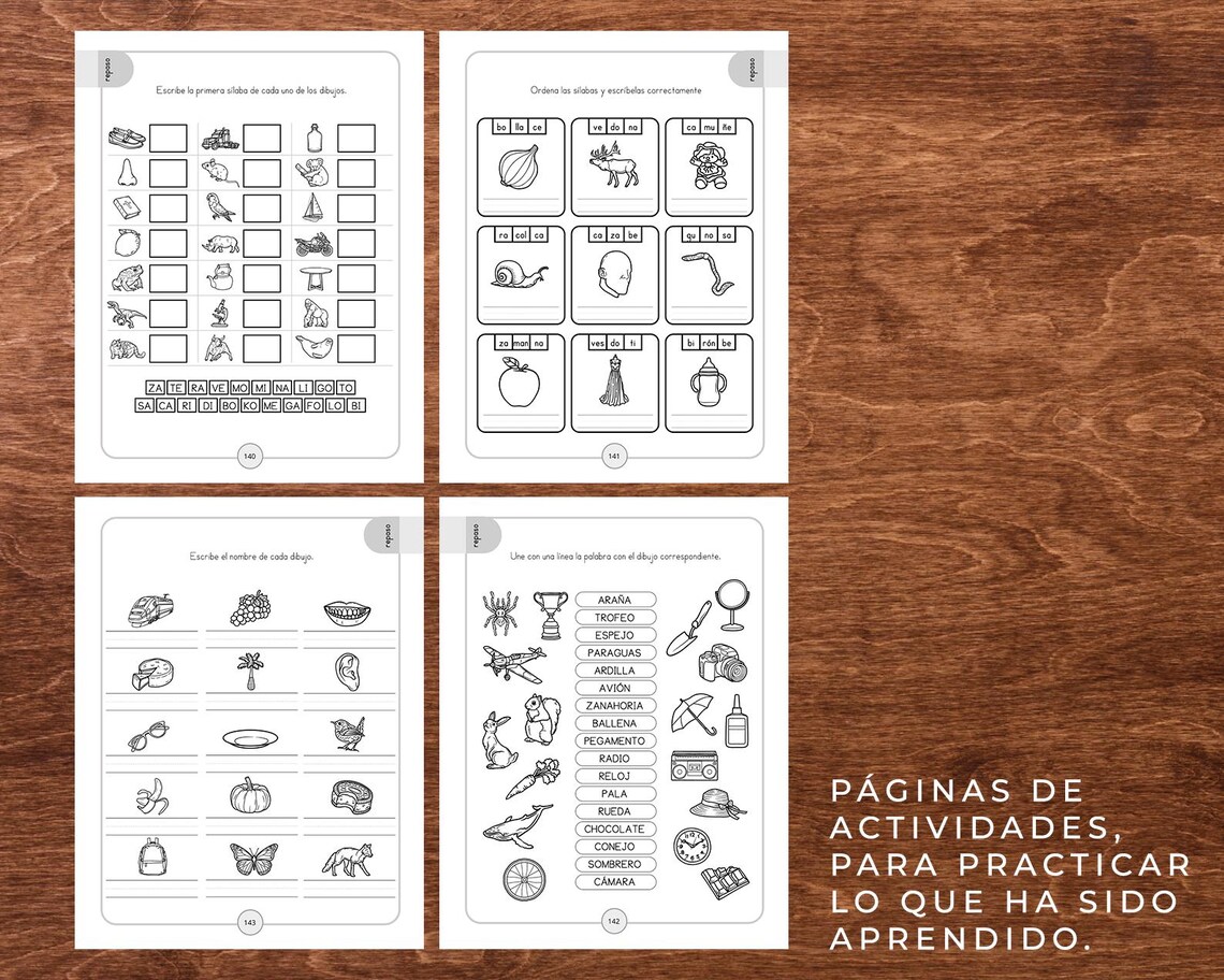 Learn to Read and Write in Spanish - A Book for Learning to Write ...