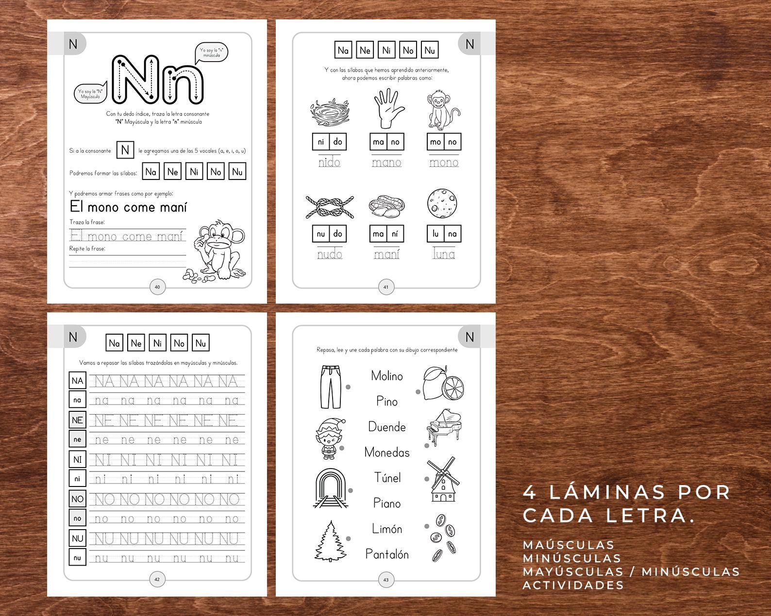 Learn to Read and Write in Spanish - A Book for Learning to Write ...