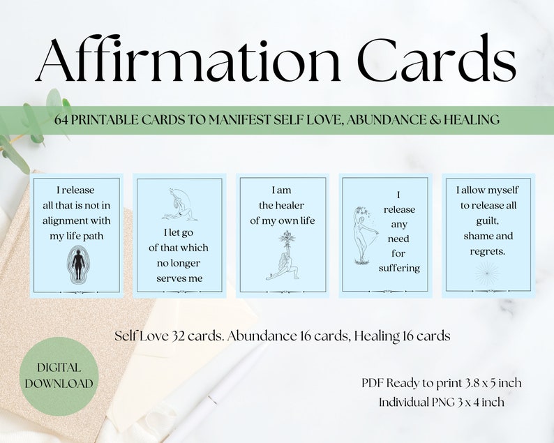 Tarjetas De Afirmación Para Mujeres, 120 Tarjetas De