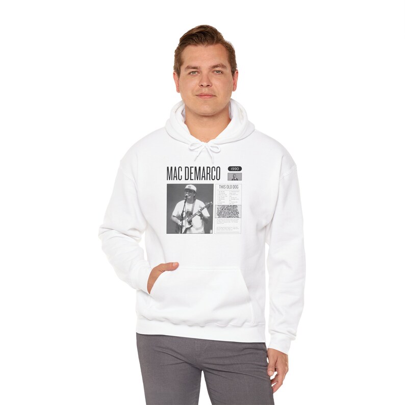 Mac Demarco This Old Dog Hoodie Vintage Graphic Sweatshirt Etsy