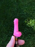 Silicone wiener vape pen protector