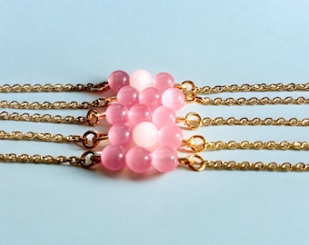 Rose Quartz Beaded Bracelet