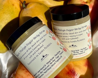 body scrub/body sugar scrub/Deep Exfoliation SugarScrub/Sugar Glow Scrub/Deep Clean Exfoliate/ Gift for Any Occasion/Handcrafted Sugar Scrub