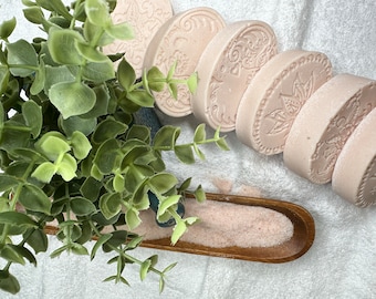 Soap/exfoliating soap bar/Himalayan Salt Bar Soap/ideal for gift/Detox Bar/Spa Bar/ Gift For Her/Gift for Him/soap made cold saponification