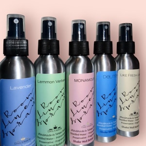 Room Linen Spray/ room spray/Air Freshener/Fabric Freshener/ Bathroom Spray/ Car Spray 4oz/Home Fragrance/ Room Spray/odor eliminator/