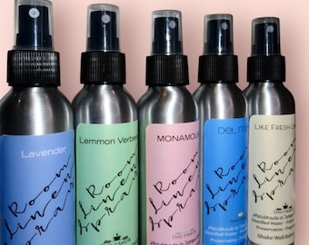 Room Linen Spray/ room spray/Air Freshener/Fabric Freshener/ Bathroom Spray/ Car Spray 4oz/Home Fragrance/ Room Spray/odor eliminator/