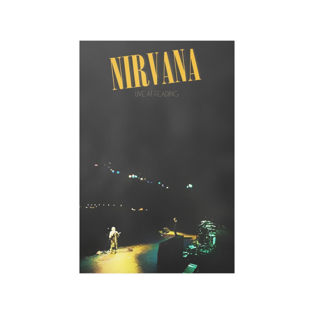 Nirvana Vintage Concert Music Poster - Etsy