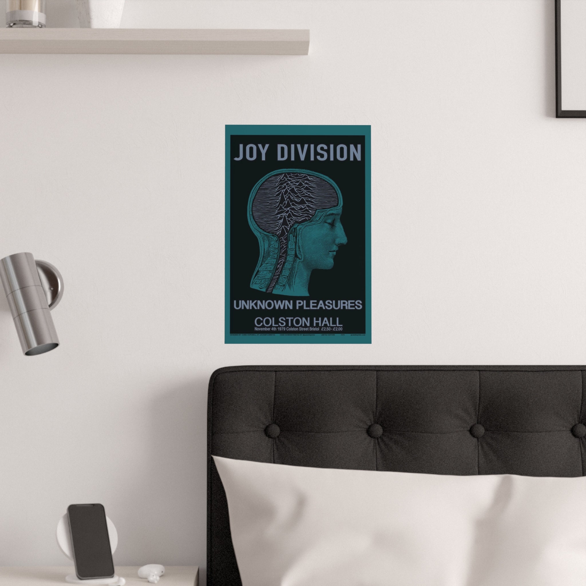 Discover Joy Division Vintage Concert Music Poster