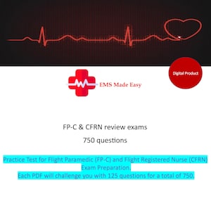 Flight Paradis (FP-C) und Fleet Registered Nurse (Gauk Nurse, CFR) Übungstest