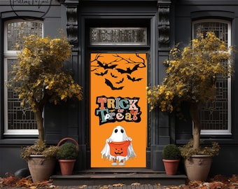Halloween Door Poster, Printable Door Poster, Printable Halloween Door Cover, Halloween Door Banner, Banner 3
