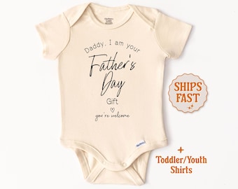 Funny Father&#39;s Day Onesie® Father&#39;s Day Baby Outfit Funny Father&#39;s Day Gift From Baby New Dad Father&#39;s Day Gift Baby Bodysuit Newborn Dad&#39;s